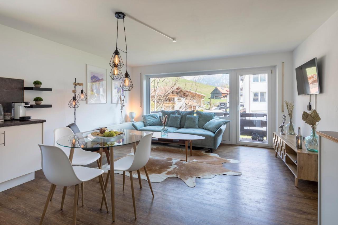 Design Apartment „Alpenglühen“ nahe Breitachklamm Oberstdorf Exterior foto